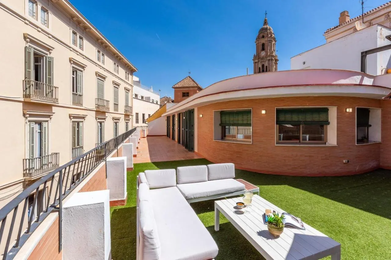 Gran Terraza Con Vistas A Calle Larios Málaga 0*,  España