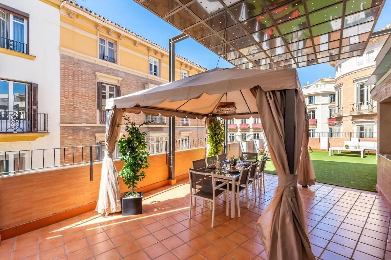 Apartamento Gran Terraza Con Vistas A Calle Larios Málaga España