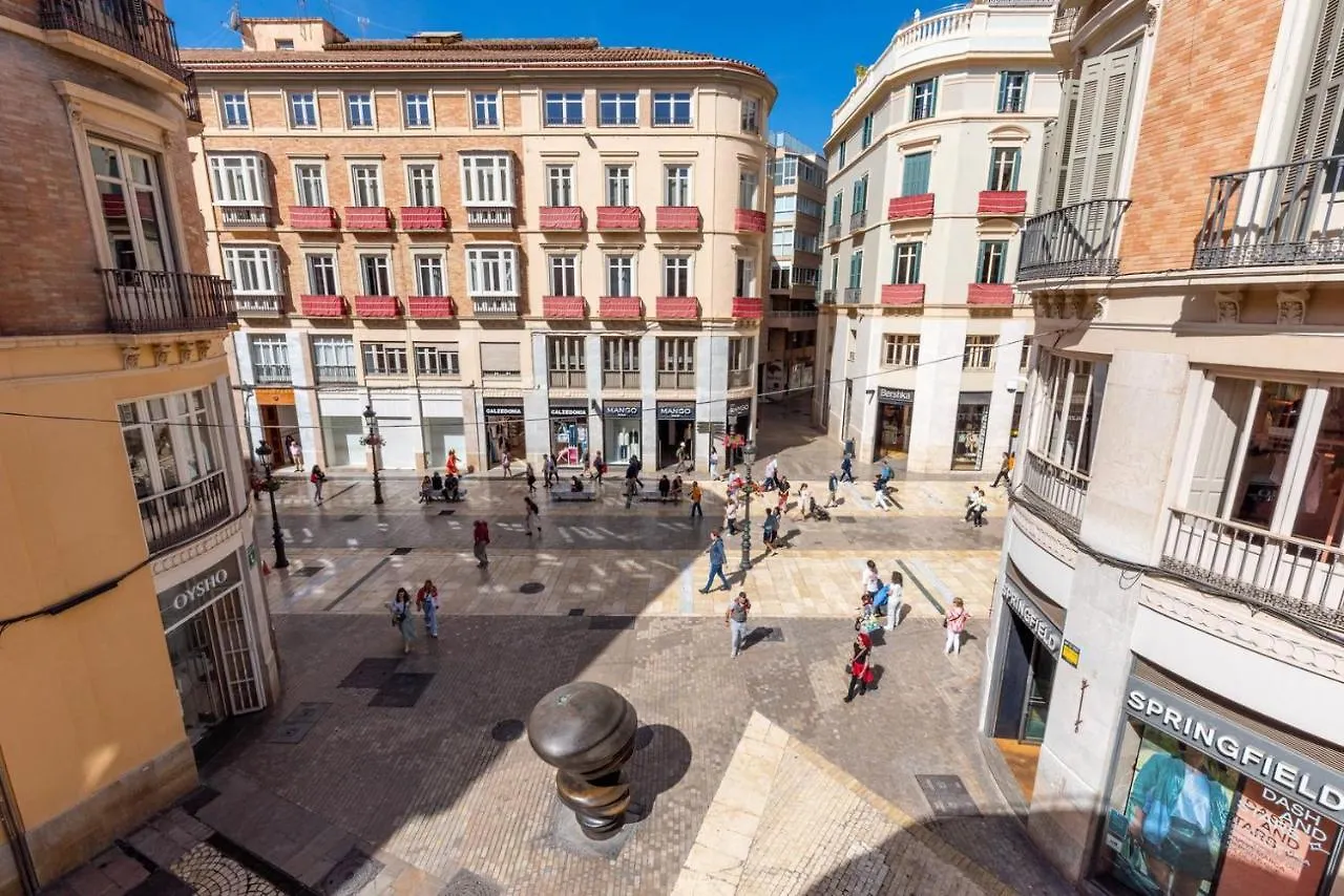 Apartamento Gran Terraza Con Vistas A Calle Larios Málaga España