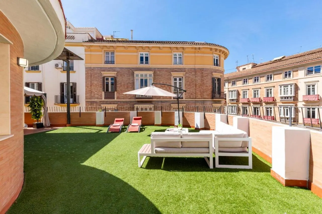 Gran Terraza Con Vistas A Calle Larios Malaga Apartment